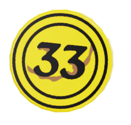 FALLOUT - Puerta con número personalizado